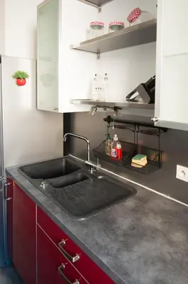 Cuisine ou kitchenette dans l'établissement Bel appartement Tours Centre 2 chambres, 6 pers 