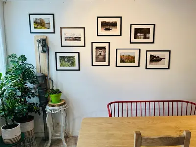 Coin salon dans l'établissement Chez mimie les hôtes