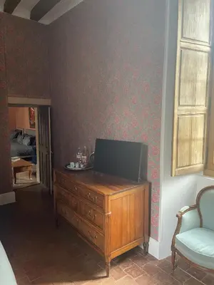 Télévision ou salle de divertissement dans l'établissement Clos Saint Léonard