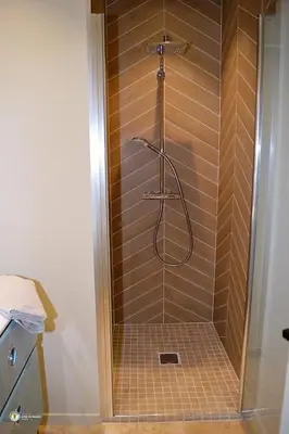 Salle de bains dans l'établissement DOMAINE DU PONT SALMOIS