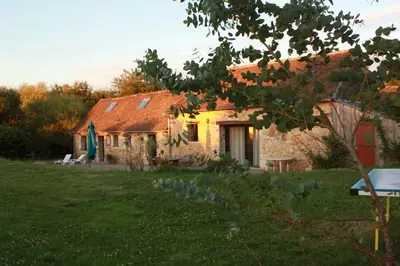Jardin de l'établissement Gite de groupe 