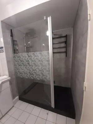 Salle de bains dans l'établissement T3 in the heart of Jean Jaurès with free parking