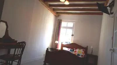 Coin salon dans l'établissement Au cœur des châteaux et des vignobles de la Loire