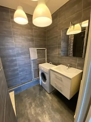 Salle de bains dans l'établissement Appartement du Val de Loire