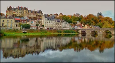 Vue sur la rivière ou le fleuve situé(e) à proximité de la maison de vacances