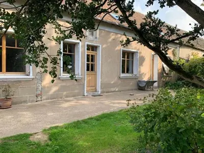 Jardin de l'établissement Ferme des Trois Poiriers, Teloché