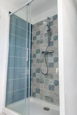 Salle de bains dans l'établissement Le gite du Maréchal