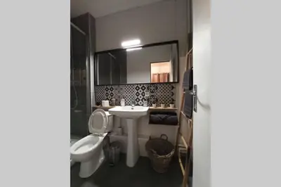 Salle de bains dans l'établissement Un petit paradis pour se détendre et se ressourcer