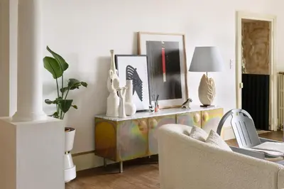 Coin salon dans l'établissement Au Petit Thouars