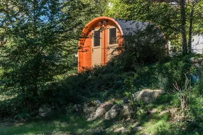 Jardin de l'établissement Les Hauts de Manse