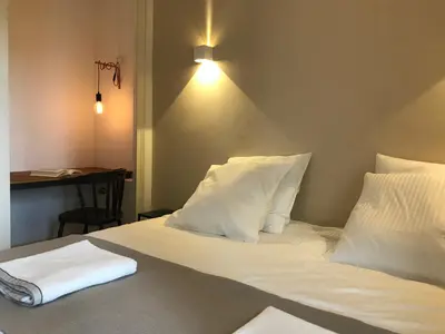 Un ou plusieurs lits dans un hébergement de l'établissement Une nuit sur Loire