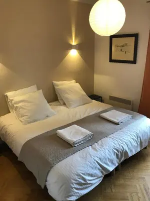 Un ou plusieurs lits dans un hébergement de l'établissement Une nuit sur Loire