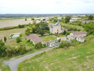Paysage naturel près de la maison de vacances