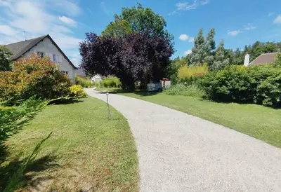 Jardin de l'établissement Au Bonheur de Cisse