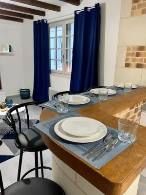 Plan de l'établissement Appartement les Bleuets - Centre ville de Saumur