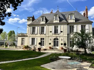 Jardin de l'établissement Le Clos du Roc