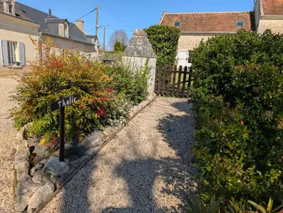 Jardin de l'établissement Gîte des Basses Rivières