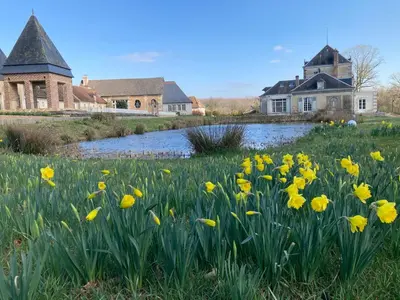 Paysage naturel près de la maison de vacances