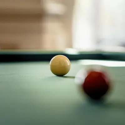 Billard dans l'établissement Château des Orchidées Stay in a French Castle