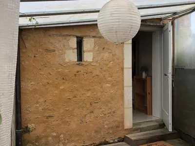 Plan de l'établissement Nid Douillet pour 2 à Asnières-sur-Vègre, Petite Cité de Caractère - FR-1-410-317