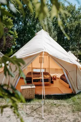 Plan de l'établissement Lodg'ing Nature Camp Châteaux de la Loire