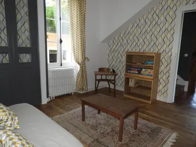 Plan de l'établissement Gîte de charme au Mans, 4 chambres, grand jardin, terrasse, Wi-Fi, proche commerces - FR-1-410-318