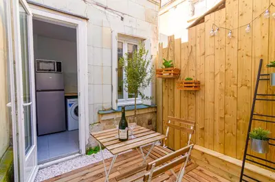Plan de l'établissement Le Chanzy-Terrasse privative