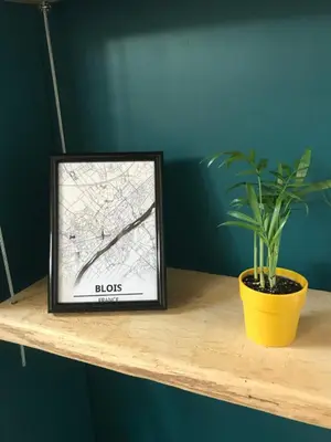 Plan de l'établissement Cosy appartement au coeur de Blois, local vélo