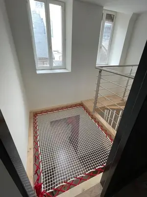 Un ou plusieurs lits dans un hébergement de l'établissement Le Duplex des QUAIS