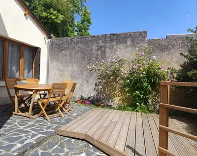 Jardin de l'établissement Maison Bel Être Langeais