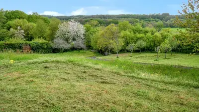 Paysage naturel près de la maison de vacances