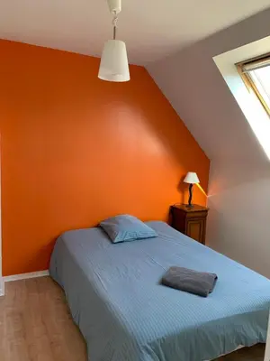 Un ou plusieurs lits dans un hébergement de l'établissement Maison 1440 - STORIES, logement Atypique Sport Auto
