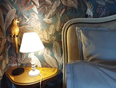Coin salon dans l'établissement Auprès du château 2