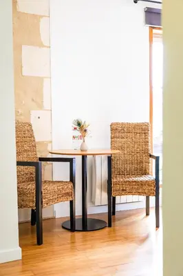 Coin salon dans l'établissement A l'Ombre d'Azay - Demeure d'Hôtes - GuestHouse