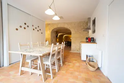 Cuisine ou kitchenette dans l'établissement A l'Ombre d'Azay - Demeure d'Hôtes - GuestHouse