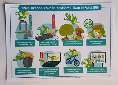 Plan de l'établissement Les Roberderies