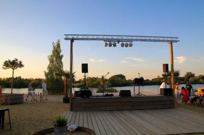 Vue sur la rivière ou le fleuve situé(e) à proximité de la maison de vacances
