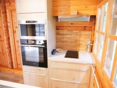 Cuisine ou kitchenette dans l'établissement Cottage avec piscine au cœur du Saumur Champigny