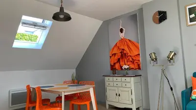 Plan de l'établissement SUPERLOGIS - Sous Les Toits - T2- 3étoiles - BLOIS-HYPERCENTRE 1 chambre 4 personnes