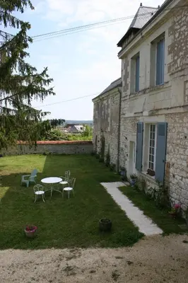 Jardin de l'établissement Grand gite en rez-de-jardin