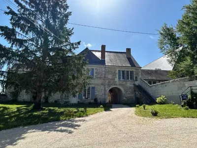 Jardin de l'établissement Grand gite en rez-de-jardin