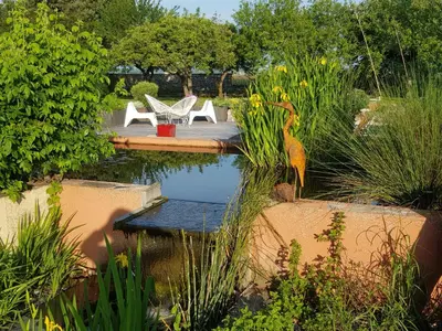 Jardin de l'établissement Le Puits de la Foltière