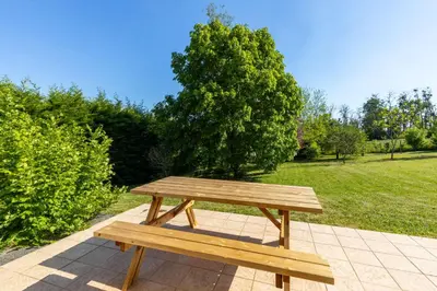 Jardin de l'établissement Maison des Grands Champs
