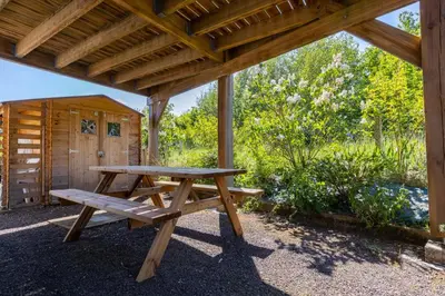 Jardin de l'établissement Maison des Grands Champs