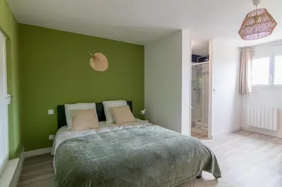 Un ou plusieurs lits dans un hébergement de l'établissement DUPLEX LE SAINT JEAN