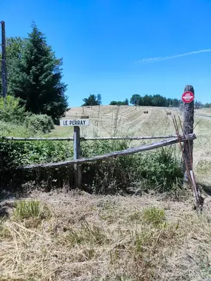 Paysage naturel près de la maison de vacances