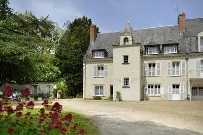 Jardin de l'établissement Logis Manoir De La Giraudière