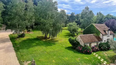 Jardin de l'établissement Domaine de la Blonnerie