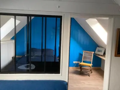 Coin salon dans l'établissement Residence Labrège T2Duplex Spa Piscine