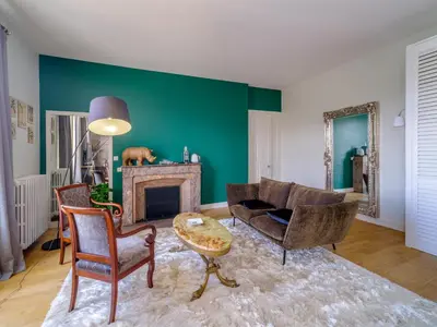 Coin salon dans l'établissement Aux Marquises